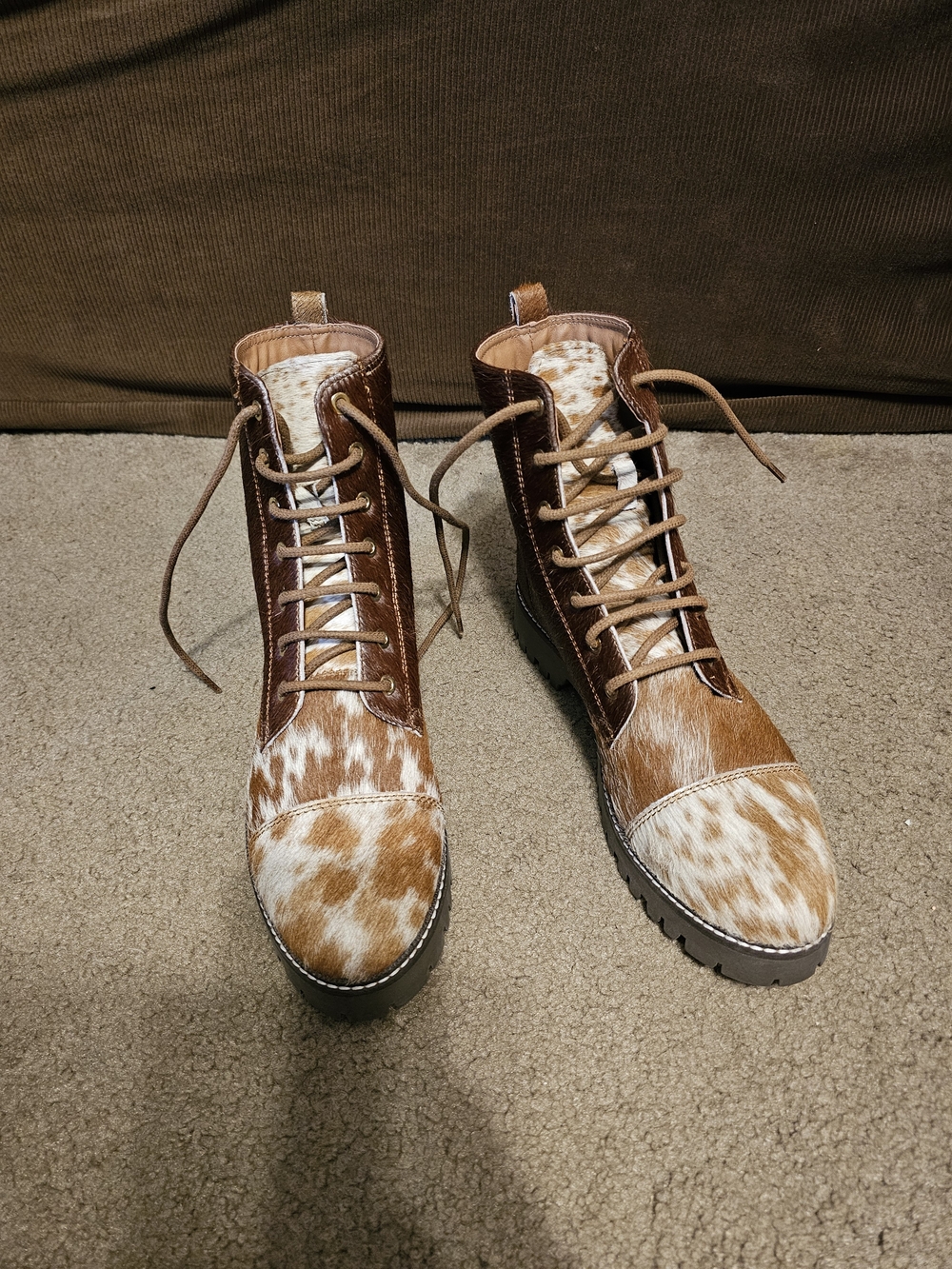 Brand New Myra Cowhide Boots - Picture 2 of 7